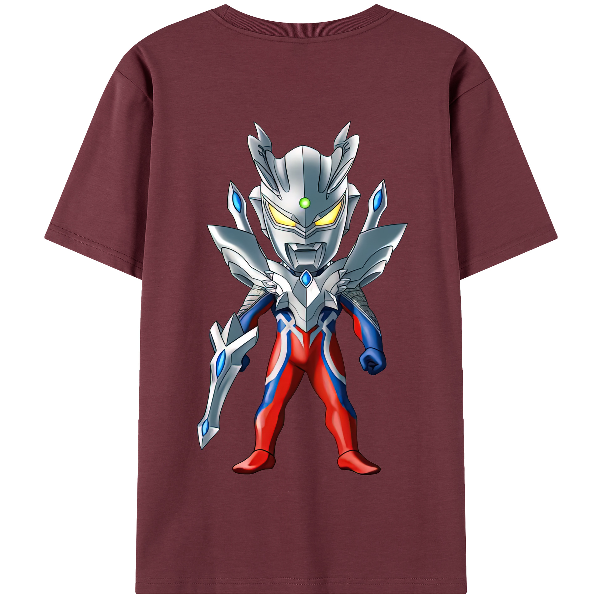 （画像用） ウルトラマン Ultraman 綿100％半袖Tシャツ（背面プリント）